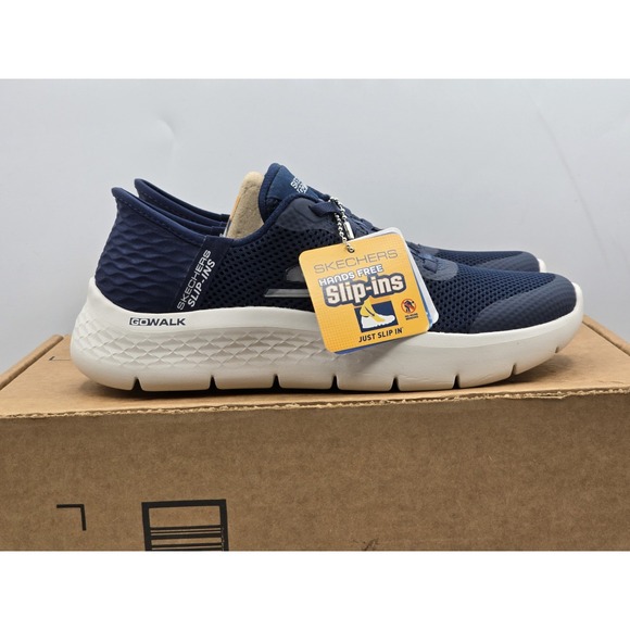 Women Skechers Slip-ins GO WALK Flex Grand Entry Sneakers Sz 5.5 M | 124836/ NVW - Picture 4 of 15